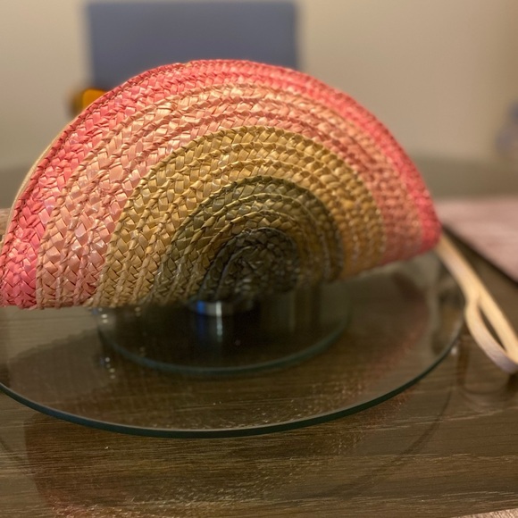 LC Lauren Conrad Pink and Gold Clutch - Picture 2 of 3